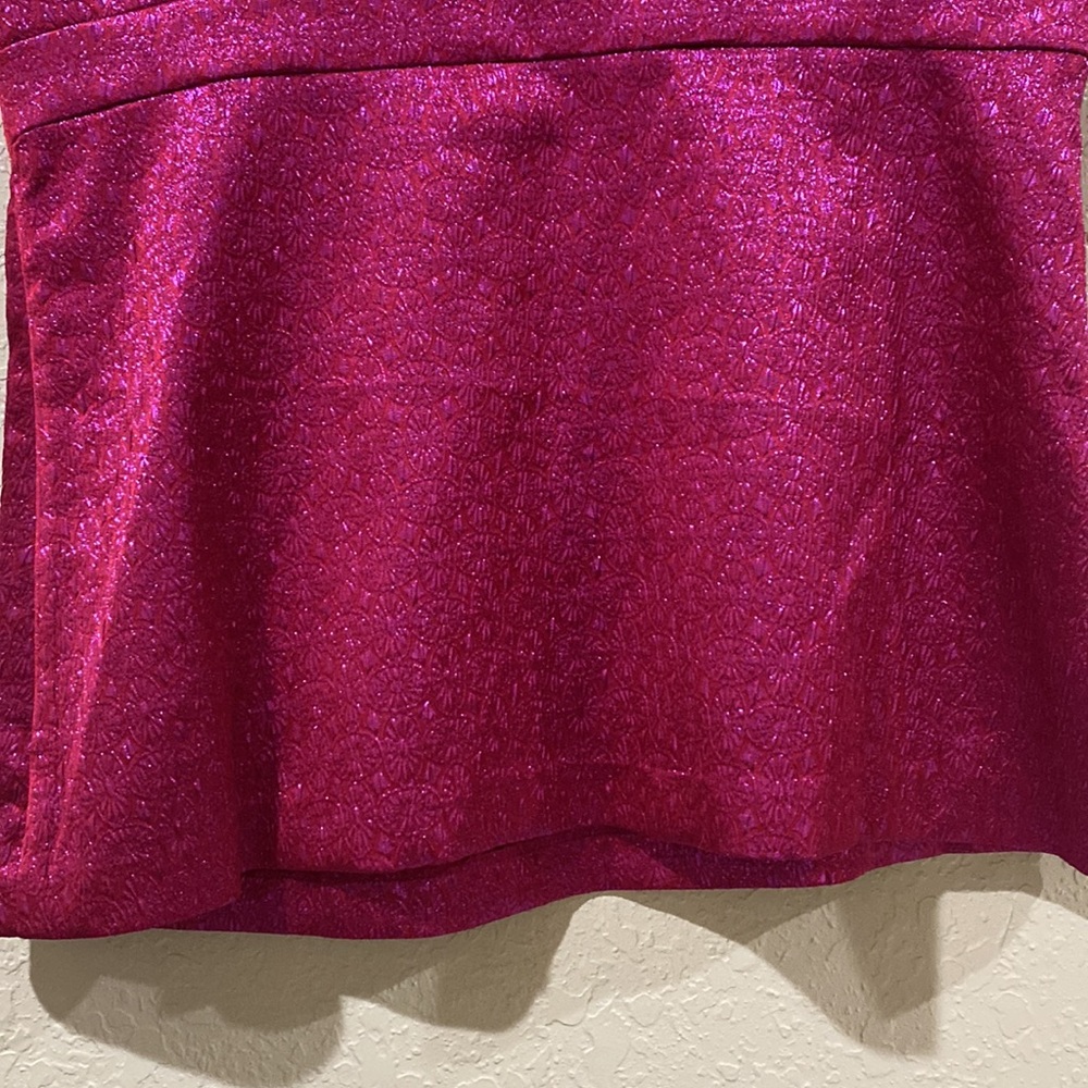 Trina Turk Hot Pink Sleeveless Top - Picture 10 of 10